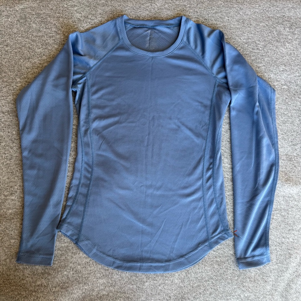 Women’s Long-Sleeve Performance Top - Slate Blue